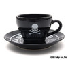 mastermind JAPAN in ISETAN コーヒーカップ&ソーサー セット BLACK画像