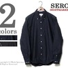 SERO カナダ製スーピマコットンカラーオックスフォードボタンダウンシャツ SERO-001-COX画像