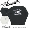 Twins Acoustic ロングスリーブTシャツ NORWICH NY AC3313画像