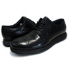COLE HAAN LUNARGRAND LONG. WING TIP black/black C11717画像