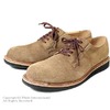 LABORER SHOES POSTMAN OXFORD BROWN SUEDE 13FA-001画像