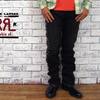 RRL SLIM FIT スタッズ デザイン スリムフィット ブラック ジーンズ画像