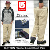 BURTON Flannel Lined Chino Pant 10984100画像