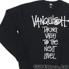 STUSSY x VANQUISH メッセージスウェット BLACK VGC804画像