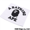 A BATHING APE COLLEGE HAND TOWEL WHITE 1080-182-013画像