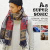 AS SUPER SONIC Ethnic Stole KST-7503画像
