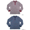 STUSSY Morgan Stripe L/S Henley 114625画像