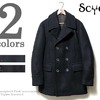 SCYE BASICS ウールカシミヤメルトンピーコート 5114-73503画像