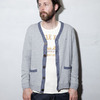 PROJECT SR'ES Indigo Trim Sweat Cardigan JKT00506画像