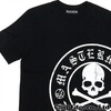 mastermind JAPAN x 24karats サークルロゴ Tシャツ BLACKxSILVER画像
