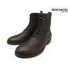 BOEMOS 4146 レースアップブーツ サイドジップ CHELSEA T.MORO画像