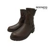 BOEMOS 1068 8インチ エンジニアブーツ サイドジップ FIGARO T.MORO画像