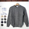 Kerry Woollen Mills CREWNECK ARAN KNIT画像