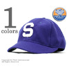 Ebbets Field Flannels シアトルパープルソックス 1919年ウールベースボールキャップ NEW PURPLE SEA19C画像