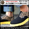 html Goodman Wing Tip Boots Black/Panther ACS147-BLKPAN画像