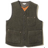 BURGUS PLUS Quilted Wool Work Vest BP13903-02画像