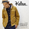 Kelen Zip Hood Corduroy Boa JK 「GROVE」 KL13FJK8画像