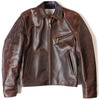 Aero Leather HALFBELTED / FRONT QUARTER HORSEHIDE Lochcarron Black Stewart lining画像