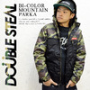 DOUBLE STEAL バイカラー マウンテンパーカー 735-61007画像