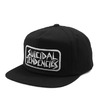 OBEY SUICIDAL PROPAGANDA SNAPBACK BLACK画像
