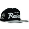 Mitchell & Ness OAKLAND RAIDERS Snapback GREYxBLACK CNFMNOLR052画像