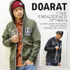 DOARAT FAKE EMBROIDERED ZIP PARKA C-669画像
