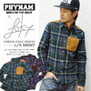 Loky PHYNAM別注 CHECK+FAKE SUEDE L/S SHIRT 11828017画像