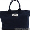 TRIPLE ACE CLUB LOGO TOTE BAG L NAVY画像