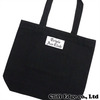 TRIPLE ACE CLUB LOGO TOTE BAG M BLACK画像