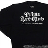 TRIPLE ACE CLUB T.A.C. LOGO SWEAT BLACK画像