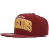 Mitchell & Ness WASHINGTON REDSKINS Snapback BURGUNDY LVMNWRS049画像