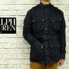 RALPH LAUREN BLACK LABEL ウォッシュ加工 モーターサイクル ジャケット画像