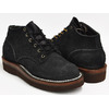 NICKS BOOTS OXFORD 4inch BLACK ROUGH OUT #2021 VIBRAM SOLE (BROWN) (WIDTH:E)画像
