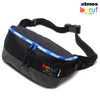 beruf baggage × atmos ROUND WAISTBAG BLACK ARB-MJ-W001画像