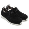 Clarks sportswear TAWYER LO BLACK SUEDE 20355761画像