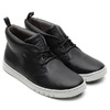 Clarks sportswear TANNER EVO BLACK LEATHER 20356197画像