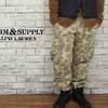 DENIM & SUPPLY Ralph Lauren ウォッシュ加工 カモ柄 カーゴパンツ画像