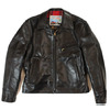Aero Leather HALFBELTED / FRONT QUARTER HORSEHIDE BLACK Lochcarron Royal Stewart Lining画像