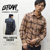 LEFLAH ネルチェックシャツ画像