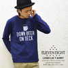 ELEVEN EIGHT LOGO PRINT L/S TEE -BEER-画像