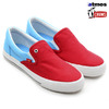 CHUMS × atmos ZAPATOS SLIP RED/SAX CH63-0025-6042画像