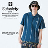 Subciety STRIPE POLO S/S -EMOTION- SBF4173画像