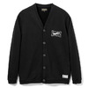 TOYPLANE SWEAT CARDIGAN (BLACK)画像