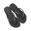 Havaianas SLIM レディース ビーチサンダル スリム ブラック画像