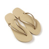 Havaianas SLIM レディース ビーチサンダル スリム サンドグレー/ライトゴールデン画像