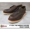 CHIPPEWA CHIPPEWA 4" MOC TOE WEDGE OXFORD  CRAZY HORSE 1901M42画像