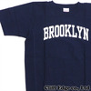 BEAMS × Champion BROOKLYN Tシャツ NAVY画像