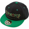 THRASHER SNAP BACK BB CAP ブラックグリーン/グリーンカモ 14TH-C19画像