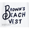 Brown's BEACH JACKET "BROWN'S BEACH VEST" Tシャツ BBJ3-003画像