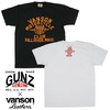 VANSON &times; GUNZ SPECIAL TEE 44VG007M画像